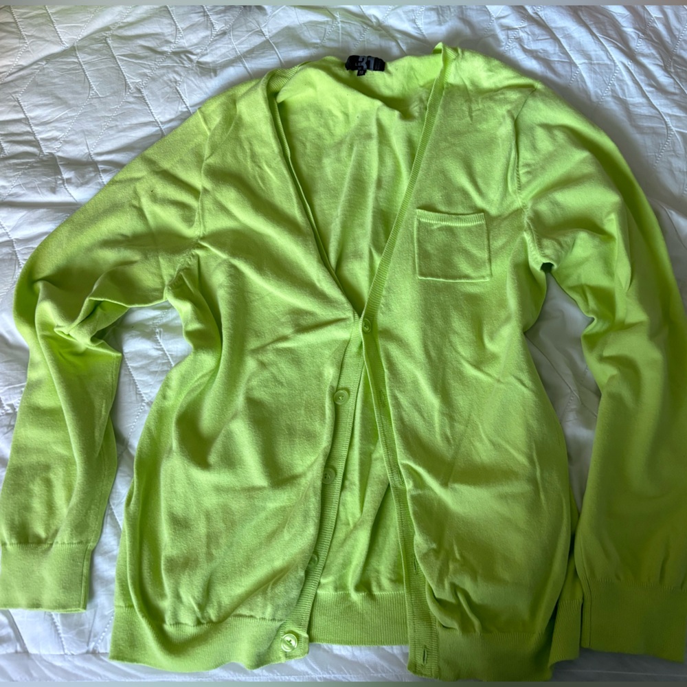 **2 for 20**   Bright yellow cardigan